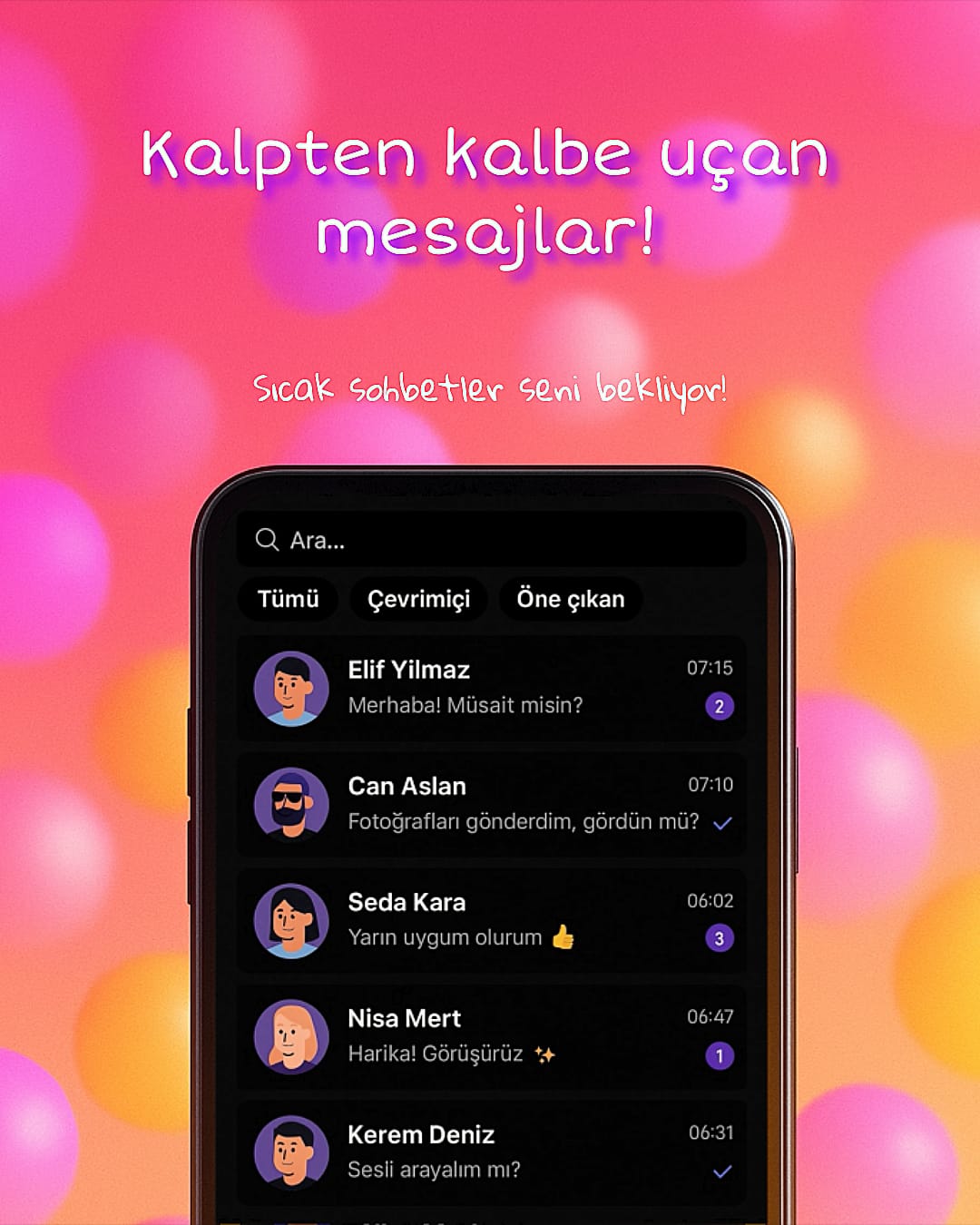 Balon uygulaması ekran görüntüsü 3