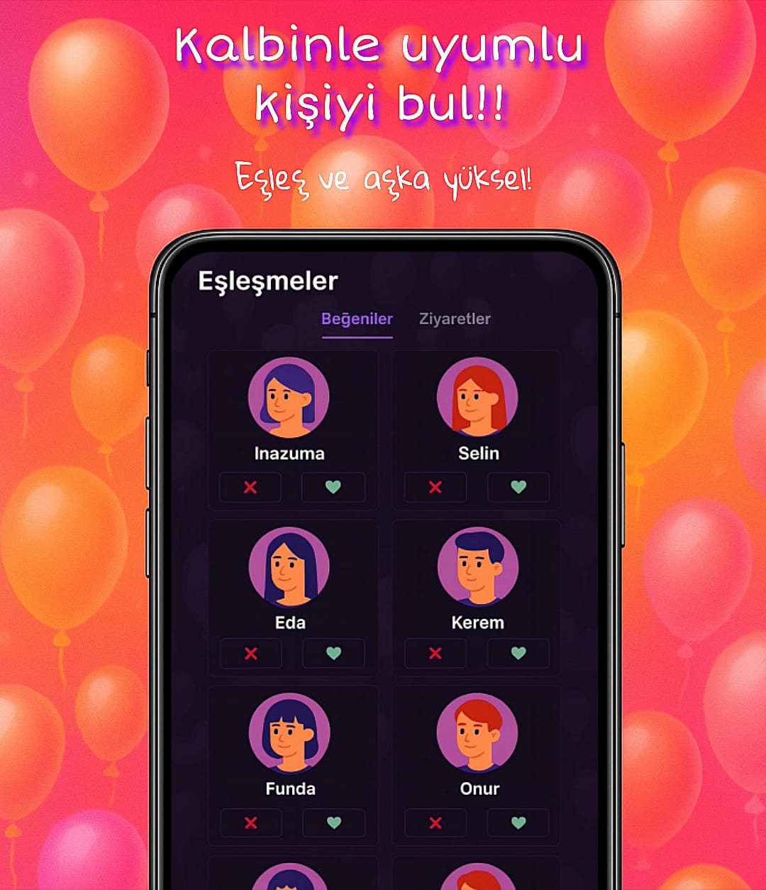 Balon uygulaması ekran görüntüsü 4